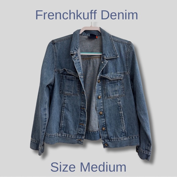 frenchkuff Jackets & Blazers - Frenchkuff Denim Jacket - Medium